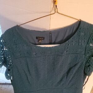 Talbots Green Lace Dress